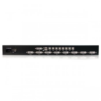 StarTech.com 8 Port 1U RackMount DVI USB KVM Switch - Conmutador KVM - USB - 8 x KVM port(s) - 1 usu SV831DVIU