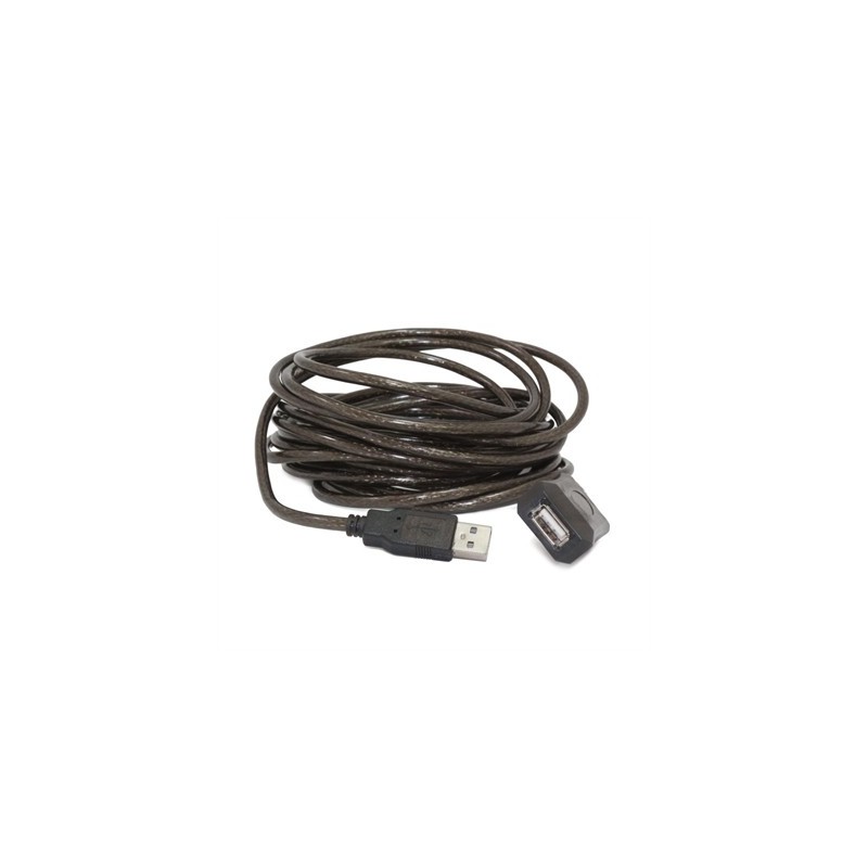 iggual IGG309575, 5 m, USB A, USB A, 2.0, Macho Hembra, Negro