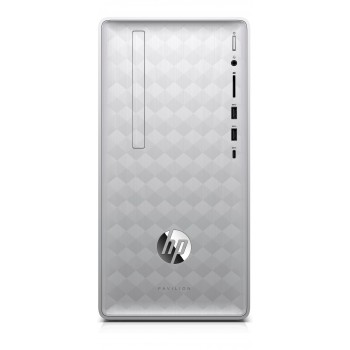 HP Pavilion 590-p0043ns - AMD Ryzen 5 2400G - 8GB - 512GB SSD - Plata 6TA43EA