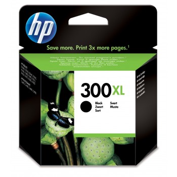 Cartucho de tinta original HP 300XL de alta capacidad negro CC641EE