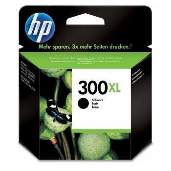 Cartucho de tinta original HP 300XL de alta capacidad negro CC641EE