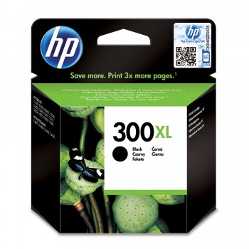 Cartucho de tinta original HP 300XL de alta capacidad negro CC641EE