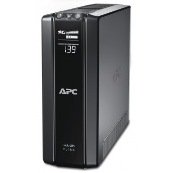 APC Back-UPS Pro 1500 - UPS - CA 230 V - 865 vatios - 1500 VA - RS-232, USB - 10 conector es de sali BR1500GI