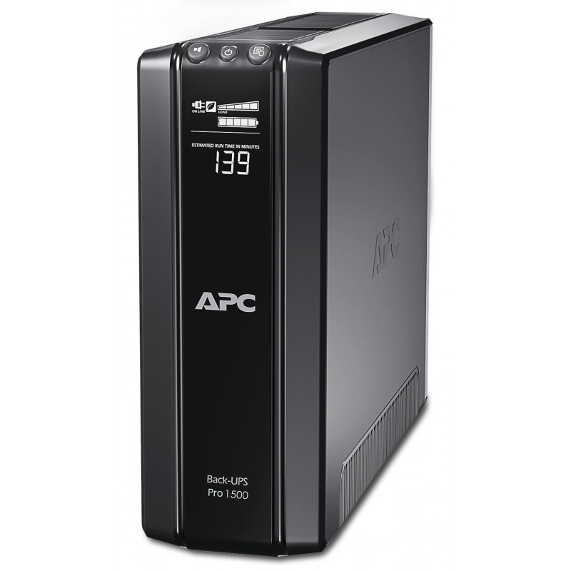 APC Back-UPS Pro 1500 - UPS - CA 230 V - 865 vatios - 1500 VA - RS-232, USB - 10 conector es de sali BR1500GI