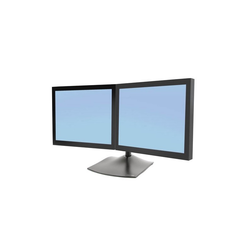 Ergotron DS Series DS100 Dual Monitor Desk Stand, Horizontal 61 cm (24") Negro 33-322-200