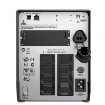 APC Smart-UPS - Línea interactiva 1000 VA 700 W 8 salidas AC SMT1000I-6W