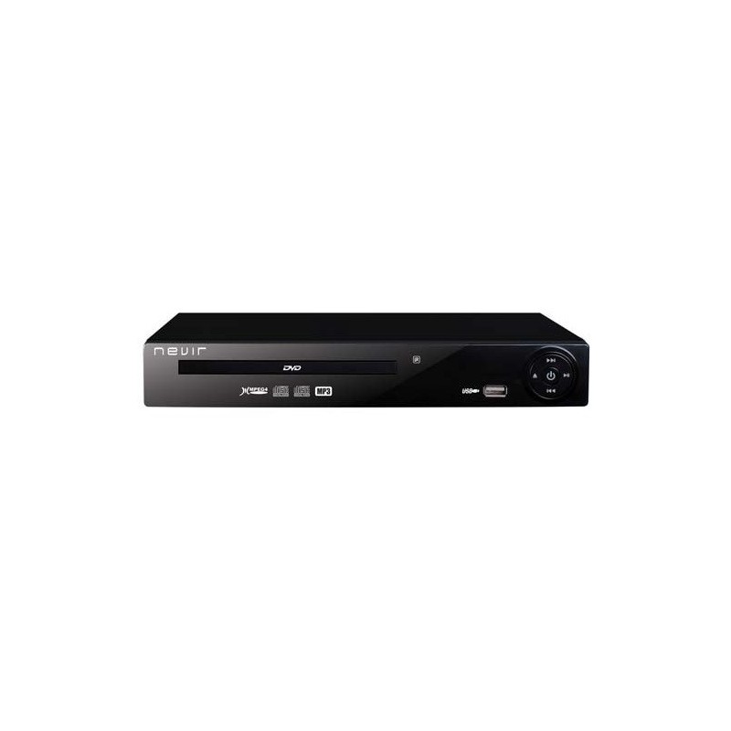 (Reacondicionado) Nevir NVR-2324 DVD-U, NTSC,PAL, Dolby Digital, AVI,MPEG1,MPEG2,MPEG4,XVID, MP3,WMA NVR-2324DVD-U