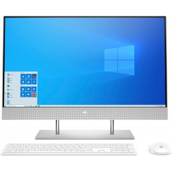HP 27-dp0008ns - 27" - 1920x1080 - AMD Ryzen 5 - 8GB - 512GB SSD - Wi-Fi 5 - Plata - W10 Home 9RK17EA