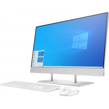 HP 27-dp0008ns - 27" - 1920x1080 - AMD Ryzen 5 - 8GB - 512GB SSD - Wi-Fi 5 - Plata - W10 Home 9RK17EA