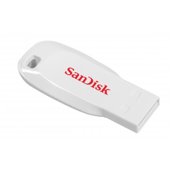 Sandisk Cruzer Blade unidad flash USB 16 GB USB tipo A 2.0 Blanco SDCZ50C-016G-B35W