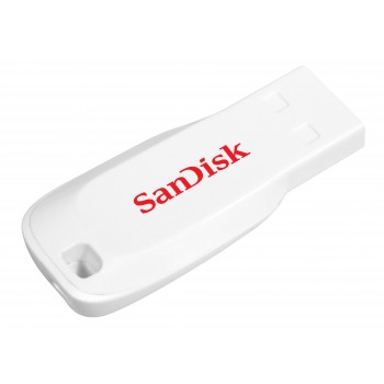 Sandisk Cruzer Blade unidad flash USB 16 GB USB tipo A 2.0 Blanco SDCZ50C-016G-B35W