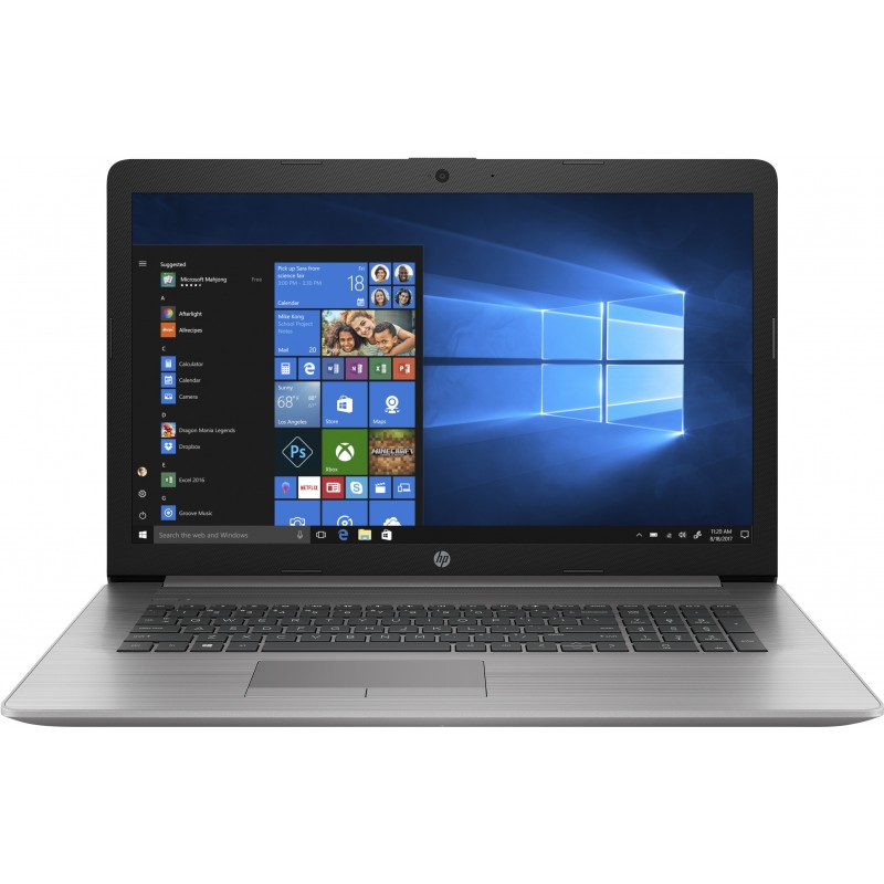 HP 470 G7 Plata - 17.3" - 1920x1080 - Intel Core i7 - 8GB - 1256GB HDD+SSD - AMD Radeon 530 - Wi-Fi  9HP79EAABE