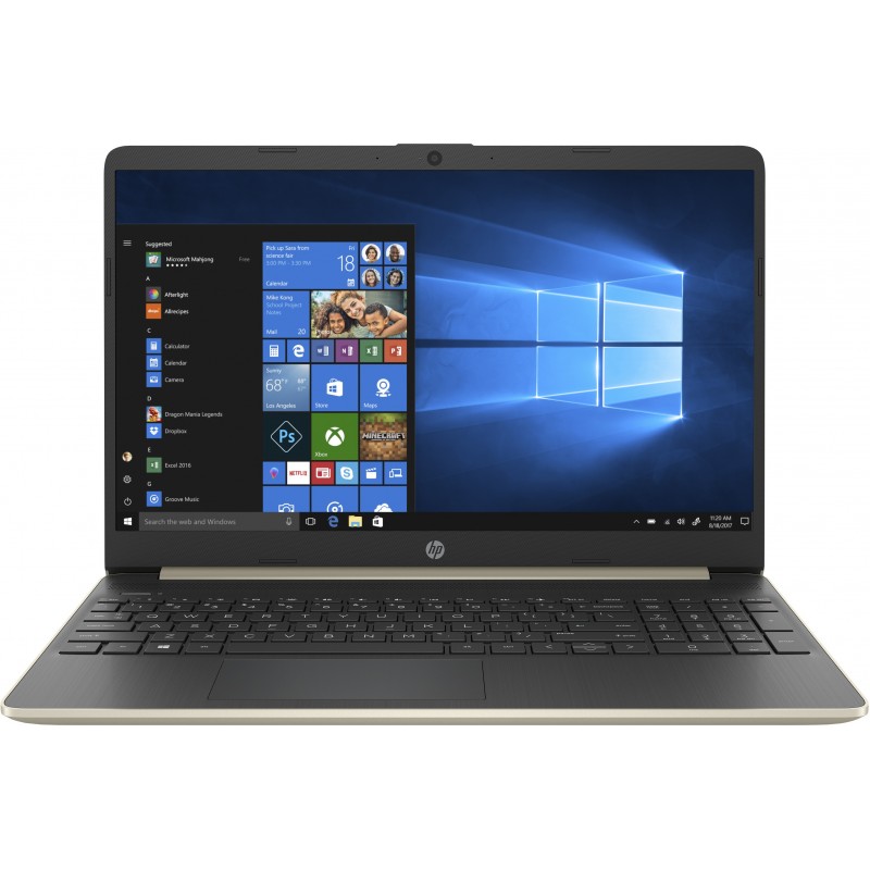 HP 15s-fq1068ns Oro, Gris, Plata - 15.6" - 1366x768 - Intel Core i7 - 16GB - 1TB SSD - Wi-Fi 5 - W10 9PZ62EA