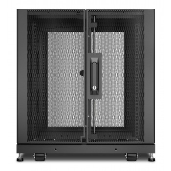 APC NetShelter SX 12U Rack o bastidor independiente Negro AR3103