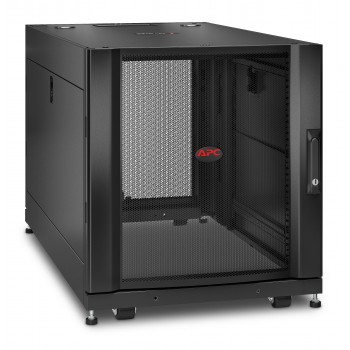 APC NetShelter SX 12U Rack o bastidor independiente Negro AR3103