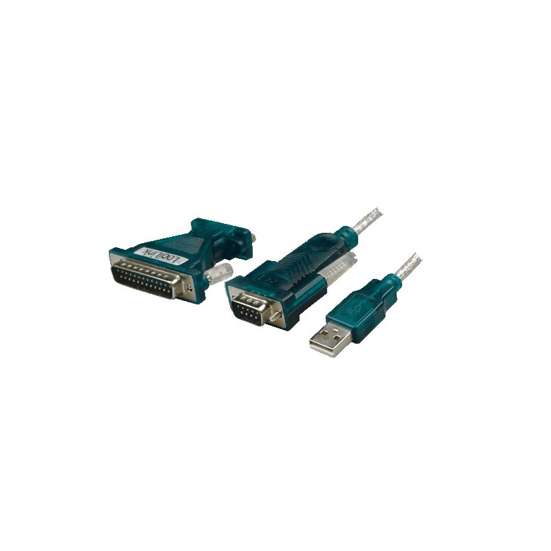 ADAPTADOR USB A SERIE RS232 +ADAP LOGILINK UA0042A