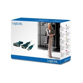ADAPTADOR USB A SERIE RS232 +ADAP LOGILINK UA0042A