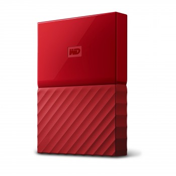 WD My Passport 1TB Micro-USB B 3.0 (3.1 Gen 1) Rojo WDBYNN0010BRD-WESN