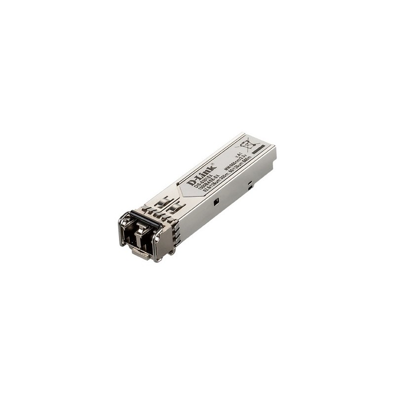 D-Link DIS?S301SX, 1000 Mbit s, mini-GBIC, SFP, SX, Fibra óptica, Plata DIS-S301SX