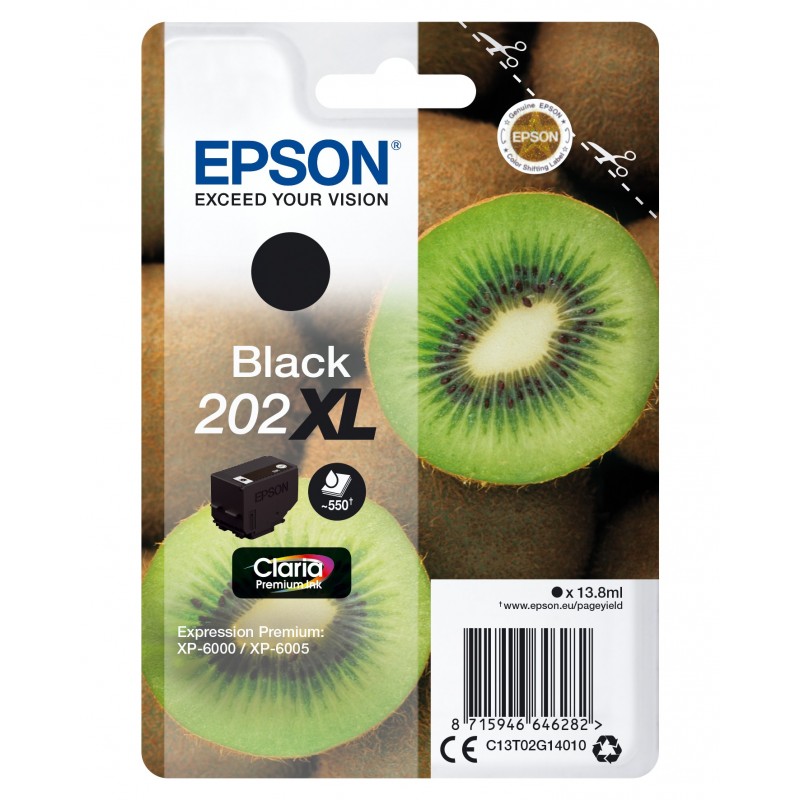 Epson 202XL 202XL Negro C13T02G14010