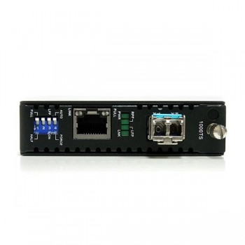 StarTech.com Conversor de Medios Gigabit a Fibra Multimodo Modo 1000Mbps LC 550m, 2000 Mbit s, 1000B ET91000LC2