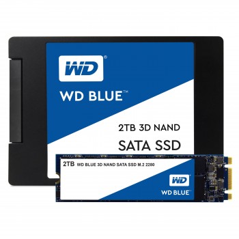 (Reacondicionado) Blue 3D NAND SATA SSD 2TB WDS200T2B0B