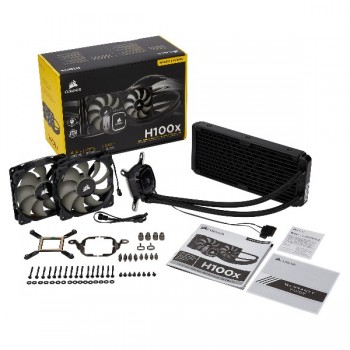 Corsair Hydro Series H100X Extreme Performance Liquid CPU cooler CW-9060040-WW