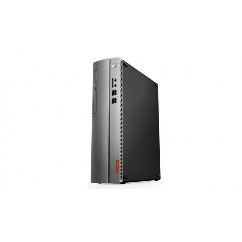 Lenovo IdeaCentre 510S - Intel Core i3-8100 - 8GB - 256GB SSD - SFF - Negro, Plata 90K80081SP