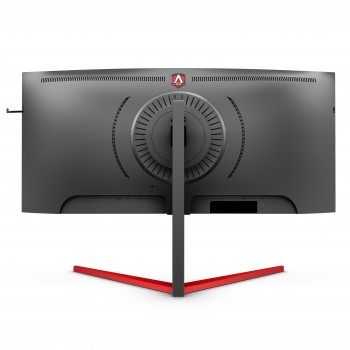 AOC Gaming AG353UCG - 35" - 3440x1440 - WQHD LED - Negro, Rojo