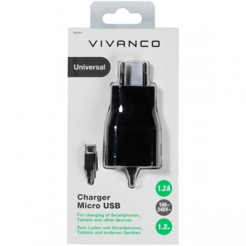 Vivanco TCVVMUSB1A Interior Negro 38344