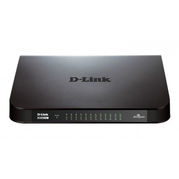 D-Link GO-SW-24G 24 puertos RJ-45 Negro GO-SW-24G