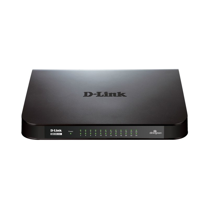 D-Link GO-SW-24G 24 puertos RJ-45 Negro GO-SW-24G