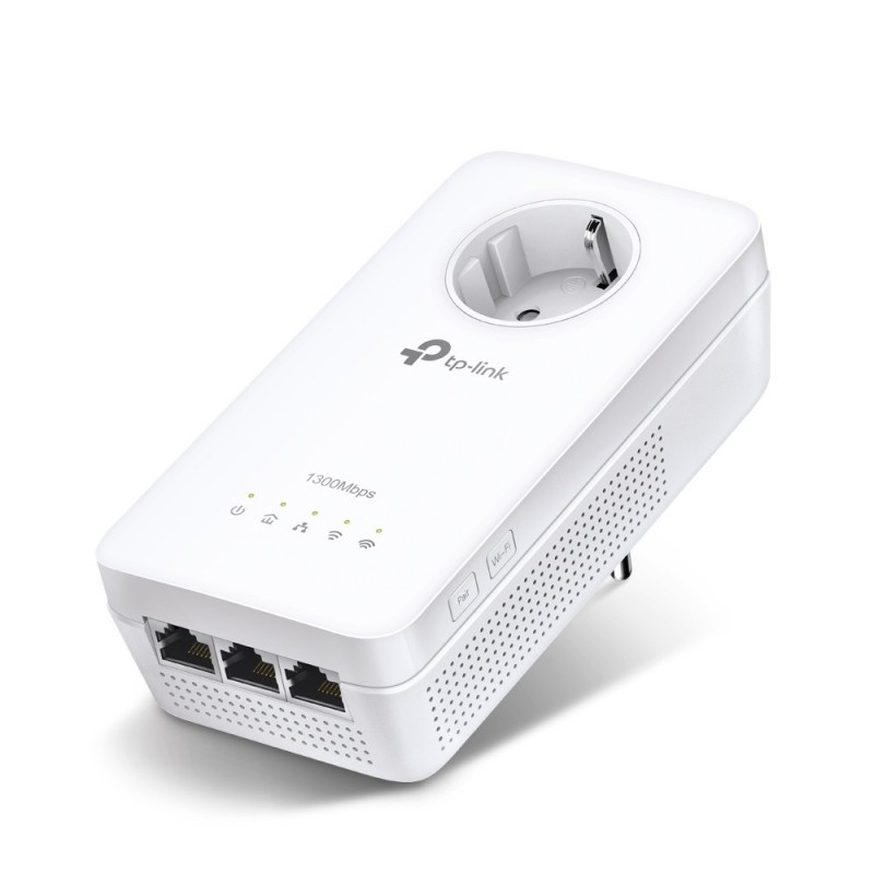 (Reacondicionado) TP-LINK TL-WPA8630P, 1300 Mbit s, IEEE 1901,IEEE 802.3,IEEE 802.3u, Tipo F, Gigabi