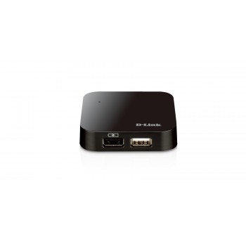 D-Link DUB H4 - Hub - 4 puertos - Hi-Speed USB DUB-H4