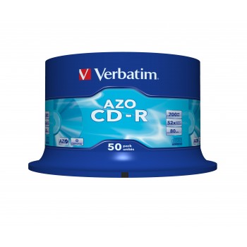 Verbatim DataLifePlus - 50 x CD-R 700 MB 48x - eje - soportes de almacenamiento 43343