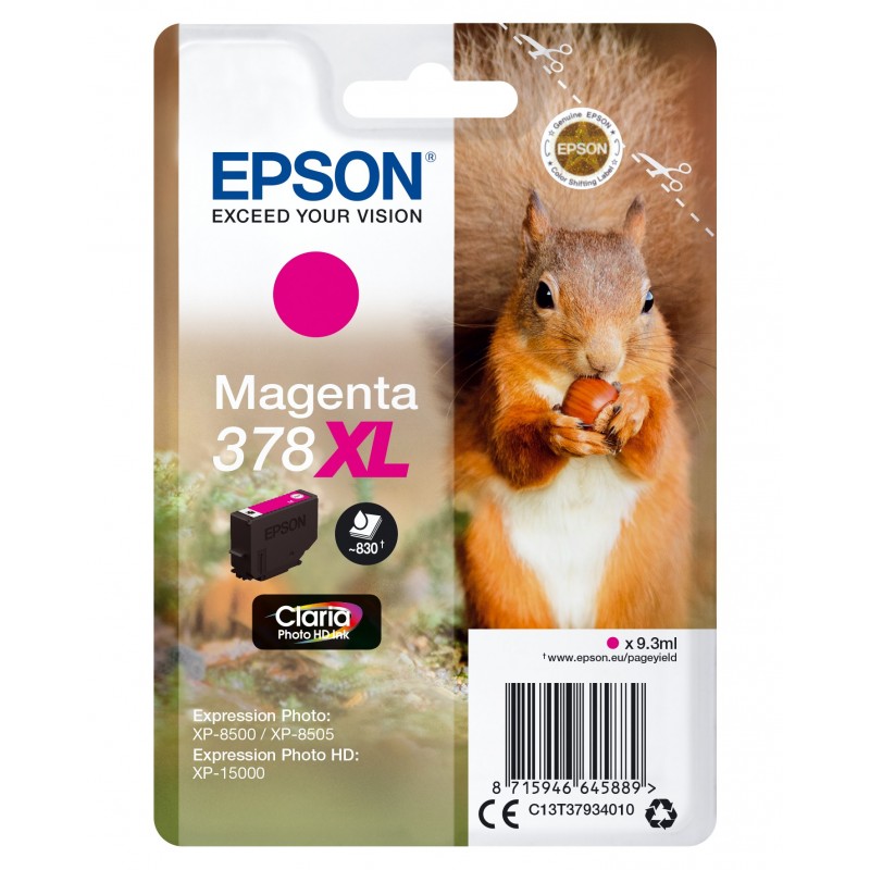 Epson 378XL 378XL Magenta C13T37934010