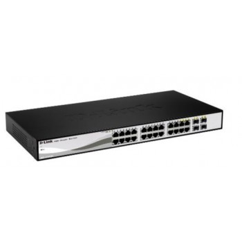 D-Link DGS-1210-26 24 puertos RJ-45 Negro, Gris DGS-1210-26