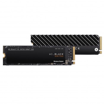 WD Black 500GB SN750 M.2 500 GB 3D NAND NVMe Con disipador WDS500G3XHC