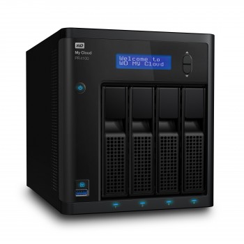 WD NAS My Cloud PR4100 16TB EMEA WDBNFA0160KBK-EESN