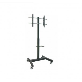 ITB OM07075 soporte de pie para pantalla plana 2,29 m (90") Soporte de suelo con ruedas para pantall