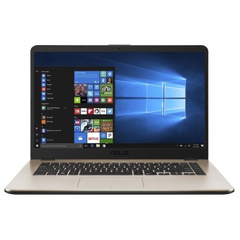 ASUS R505ZA-BR675 Oro - 15.6" - 1366x768 - AMD Ryzen 5 2500U - 8GB - 256GB SSD - Endless OS