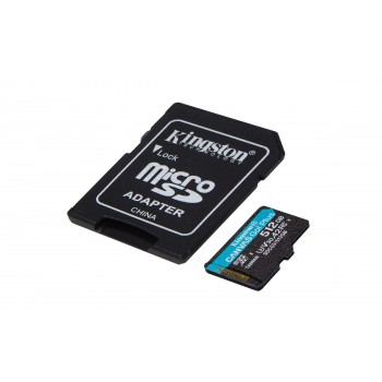 Kingston Canvas Go! Plus - 512GB SD Clase 10 UHS-I SDCG3 512GB