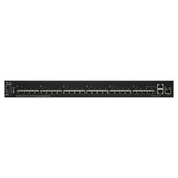 Cisco Small Business SG550XG-24F, Gestionado, L3, 10G Ethernet (100 1000 10000), Montaje en rack, 1U SG550XG-24F-K9-EU