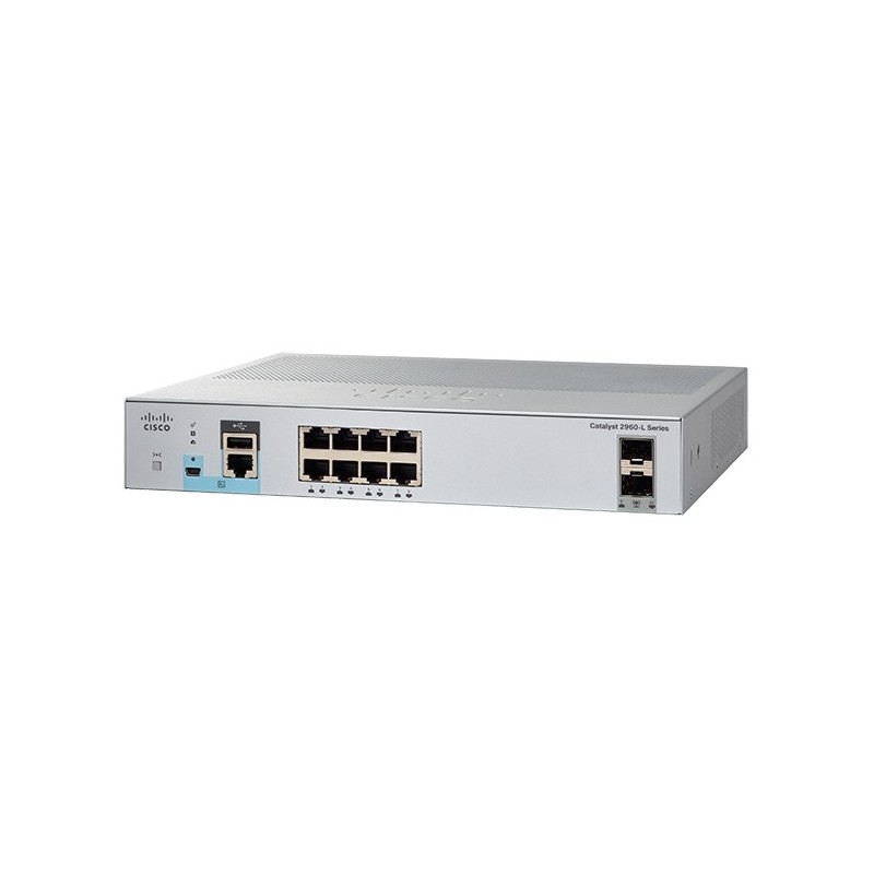 Cisco Systems WS-C2960L-8TS-LL 8 puertos RJ-45 Gris WS-C2960L-8TS-LL