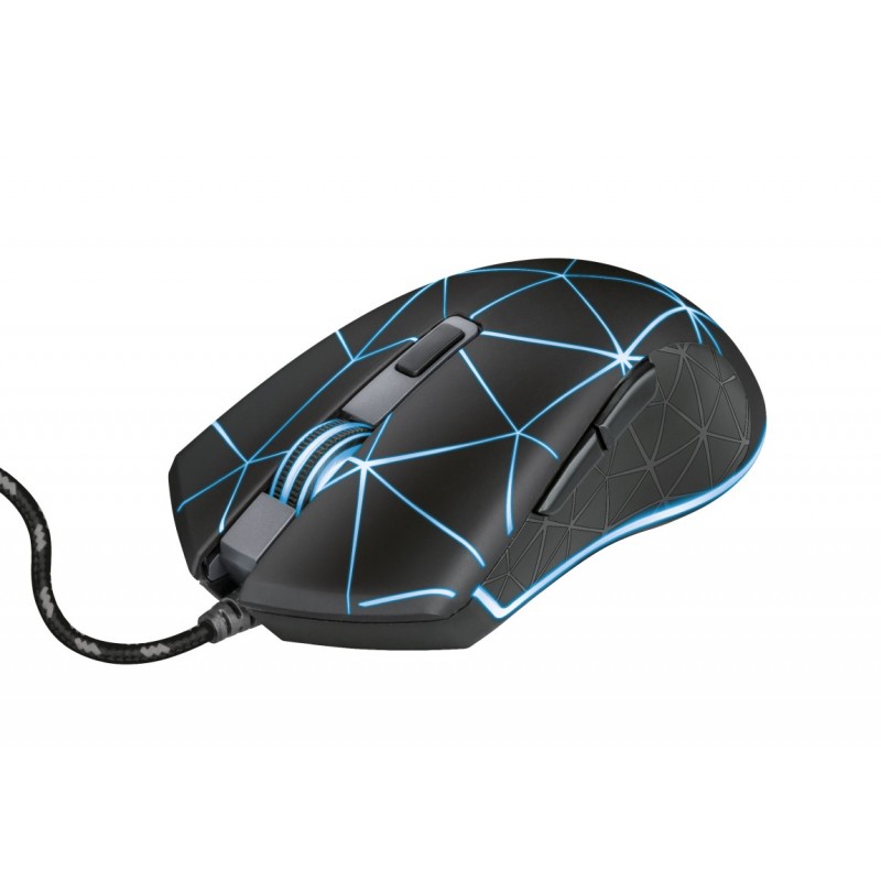 Trust GXT 133 Locx ratón USB Óptico 4000 DPI mano derecha TRU-MOU 22988
