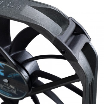 Fractal Design Venturi HF-14, Carcasa del ordenador, Ventilador, 14 cm, 850 RPM, 1200 RPM, 18,3 dB FD-FAN-VENT-HF14-BK