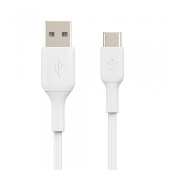 Belkin CAB001BT1MWH cable USB 1 m USB A USB C Blanco