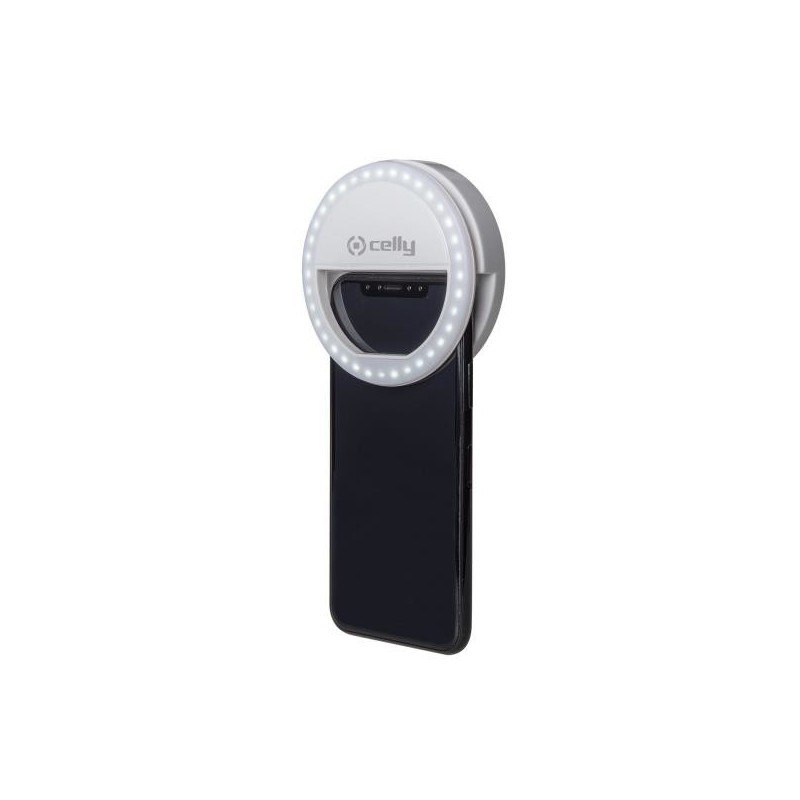Celly CLICKLIGHTPROWH, Cualquier marca, Negro, Blanco