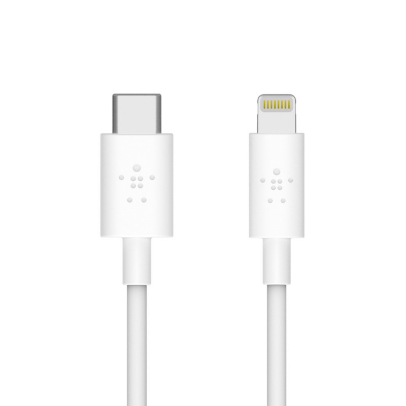 Belkin F8J239BT04-WHT, 1,2 m, USB C, USB C, Blanco
