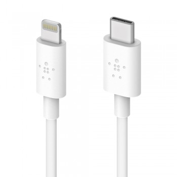 Belkin F8J239BT04-WHT, 1,2 m, USB C, USB C, Blanco